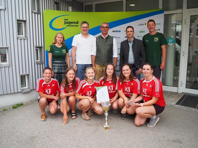 Die Landjugend Tarsdorf verteidigte ihren Titel im Völkerball. Das Team durfte erneut über den Landessieg jubeln. | Foto: LJ OÖ