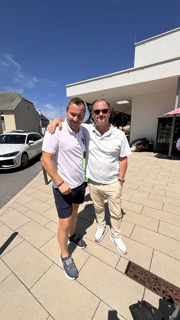 Vizebürgermeister Michale Strass mit SPÖ Klubobmann Roland Fürst. | Foto: SPÖ Antau