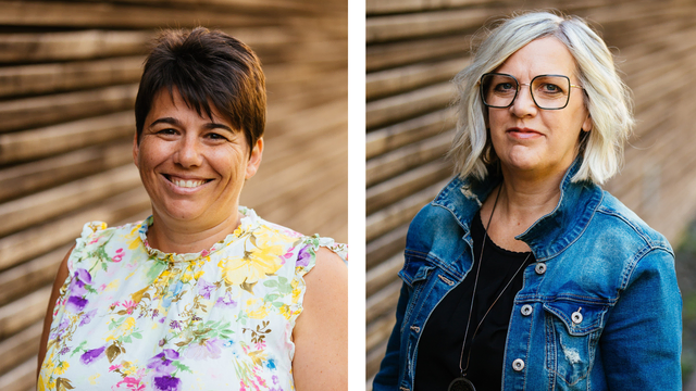 Anita Dullnig und Martina Wirnsberger wissen, wie wertvoll Begegnungen sind, um gegen Demenz anzukämpfen. | Foto: Dorfservice