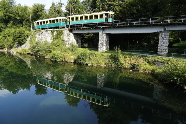 Eisenbahnromantik in Reichenau. | Foto: Alfred Schmutz