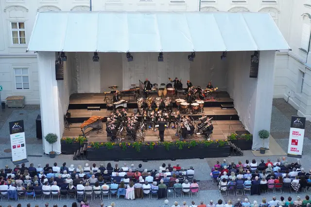 Mit der Uraufführung von „Panic!“ stellte die Brass Band Fröschl Hall ihre musikalische Klasse eindrucksvoll unter Beweis. | Foto: AMG