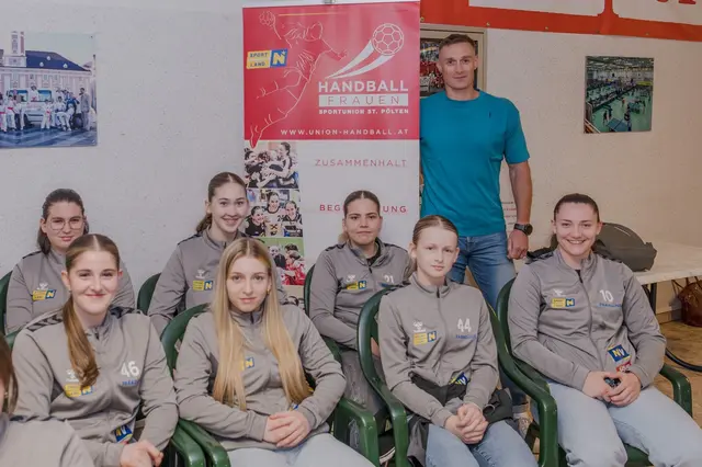 Michal Fázik ist neuer Cheftrainer der Handball-Kampfmannschaft. | Foto: Union St. Pölten Frauen