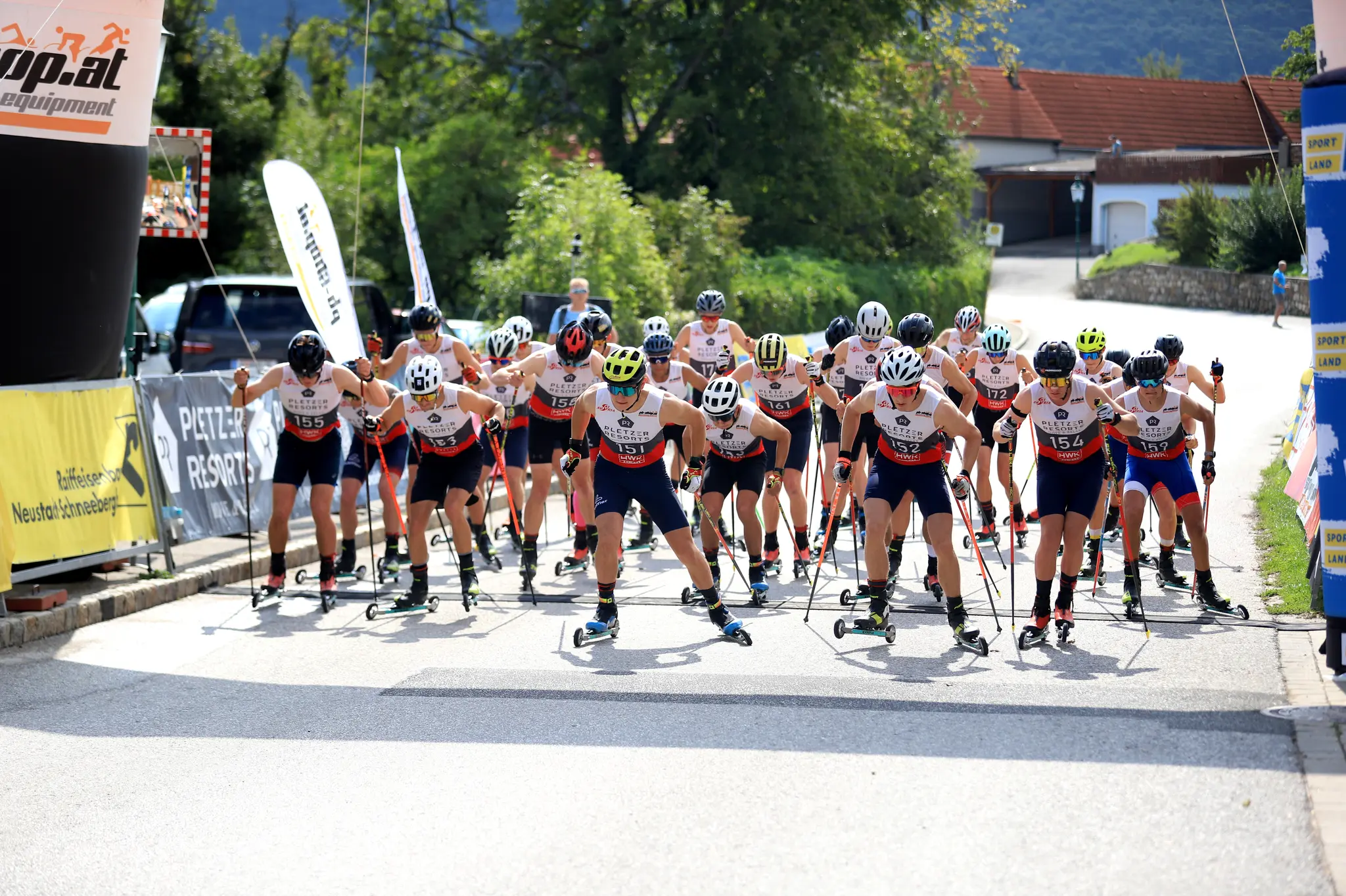 Austrian Roller Ski Competitions in East Tyrol: Cross-Country Skiing Elite ...