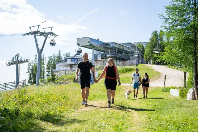 Frische Bergluft tanken und die Seele baumeln lassen | Foto: Petzen Bergbahnen/Gert Perauer