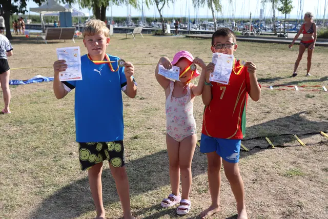 Zum Abschluss erhielten die Teilnehmerinnen und Teilnehmer eine Medaille. | Foto: Sportunion Burgenland
