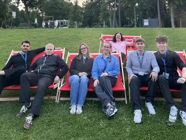 Erasmus+ Blended Intensive Programme: Im Rahmen einer gemeinsamen Präsenzwoche kamen Studierende aus Österreich, Deutschland und Finnland zusammen, um sich, unter der Leitung von Lisa Zach und Mario Kwas, intensiv mit dem Thema Meaningful Work auseinanderzusetzen. | Foto: FHWN