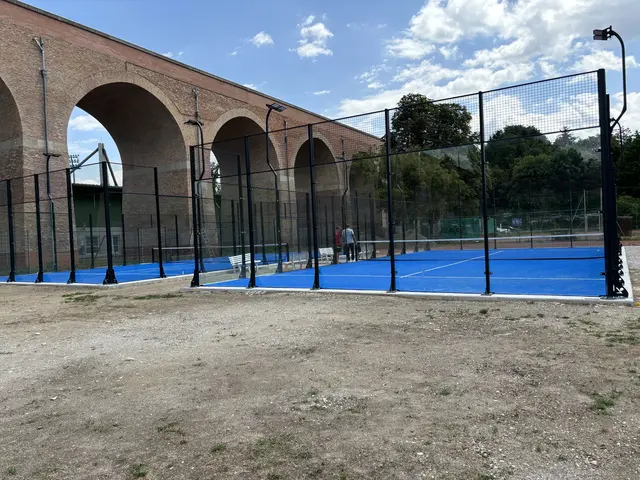 Padelfans freuen sich über die zwei zusätzlichen Courts in Mattersburg.  | Foto: MeinBezirk/Barbara Babonitsch-Diewald