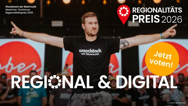 Jetzt für den Regionalitätspreis-Gewinner in der Kategorie "Regional &amp; Digital" abstimmen! | Foto: ©Julia Quirchmair