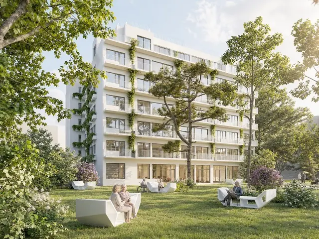 Das betreute Wohnen wird an der Oberzellergasse entstehen. (Visualisierung) | Foto:  A.C.C. Ziviltechniker GmbH