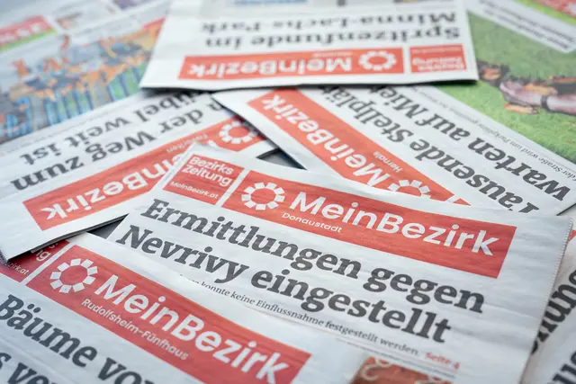 MeinBezirk erscheint in Wien wöchentlich mit 23 Bezirksausgaben - österreichweit mit 120 Printausgaben. | Foto: Sade Jerabek/MeinBezirk