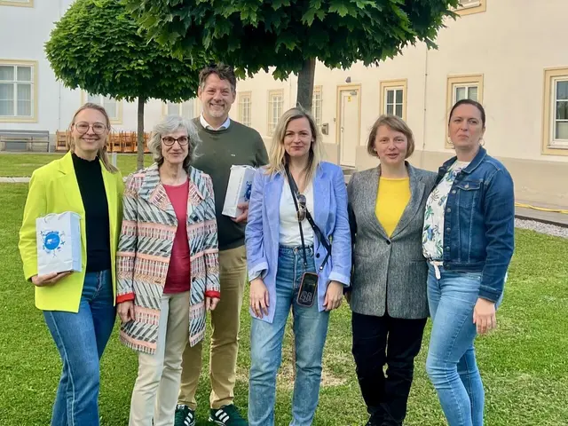 Erasmus+ Blended Intensive Programme: Im Rahmen einer gemeinsamen Präsenzwoche kamen Studierende aus Österreich, Deutschland und Finnland zusammen, um sich, unter der Leitung von Lisa Zach und Mario Kwas, intensiv mit dem Thema Meaningful Work auseinanderzusetzen. | Foto: FHWN