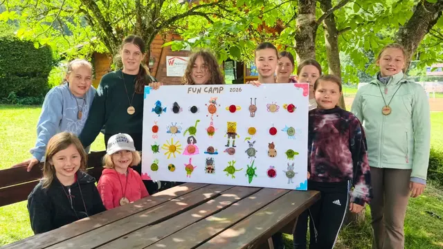 Auch kreatives Arbeiten war beim Sommer-Fun-Camp gefragt.  | Foto: Putzgruber-Bauer