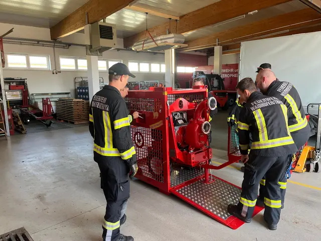 Die neue Schmutzwasserpumpe | Foto: FF Waidhofen/Thaya