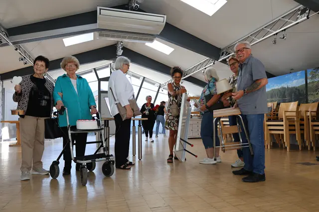 Ein letzter Blick ins alte Wohnzimmer im Noaflhaus. | Foto: MG Telfs/Hackl