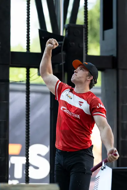 Florian Unterwandling sägte mit der Single Buck nicht nur die zweitbeste Zeit des Wettkampfs, sondern auch eine neue persönliche Bestzeit. | Foto: STIHL TIMBERSPORTS®