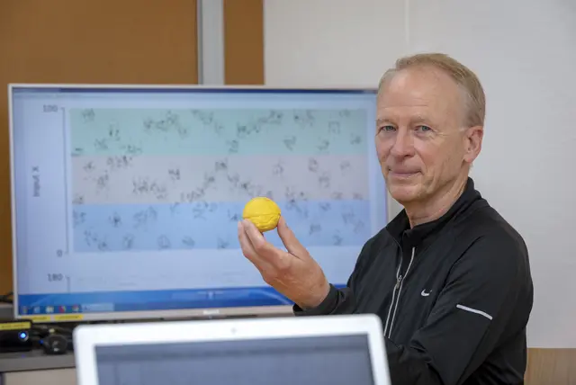 Wolfgang Maass vom Institute of Machine Learning and Neural Computation der TU Graz entwickelt gemeinsam mit seinem Team eine KI, die deutlich weniger Energie verbrauchen soll. 
 | Foto: Lunghammer/TU Graz