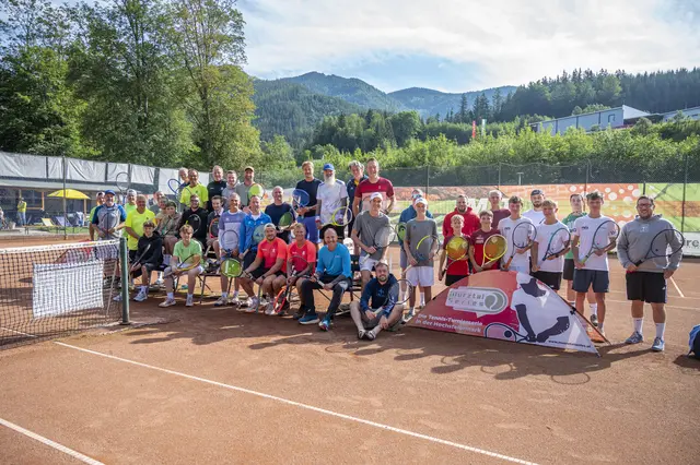 Die Teilnehmer beim Herren Doppel.