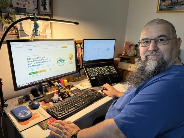 Heiko Hill, ein Obmann bei der Arbeit. | Foto: Hill