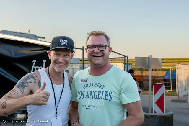 Stefan Resch und Norbert Stöckl freuen sich auf das Smokehill Rock - Festival. | Foto: cine-motion.at / R. Ivanek