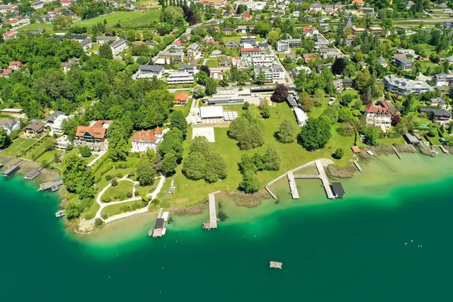 Das Parkbad Krumpendorf erfreut sich auch heute großer Beliebtheit | Foto: Gemeinde Krumpendorf