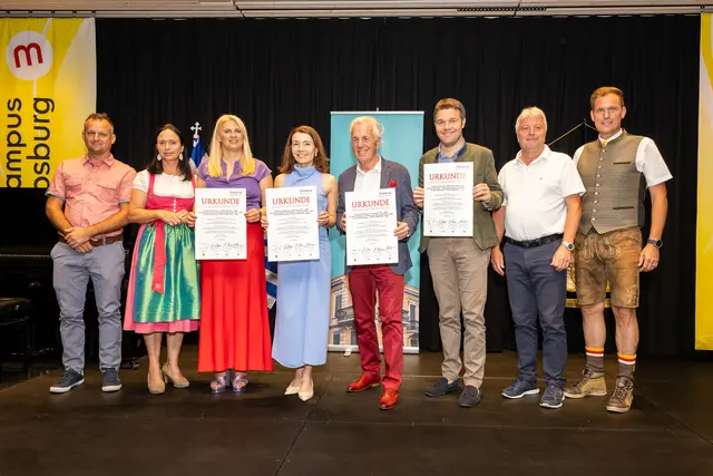 Die Vertreter der Partnerstädte bei ihrem Besuch in Moosburg.  | Foto: Marktgemeinde Moosburg