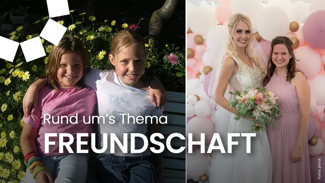 Von der Sandkiste bis heute: Miss Europe Beatrice Turin und Julia Hüttl beweisen, dass echte Freundschaften ein Leben lang halten. | Foto: privat