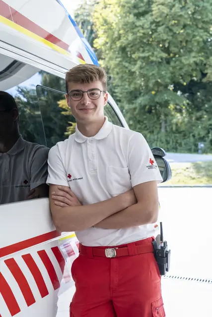 Beim Hitzeschlag steigt die Körpertemperatur auf mehr als 40 Grad, weiß David Dirisamer.  | Foto: ÖRK Haag am Hausruck