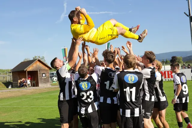 Der Jubel nach dem Elfmeterschießen kannte beim FC Lankowitz keine Grenzen mehr. | Foto: FC Lankowitz