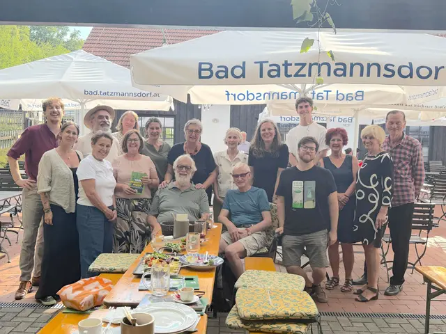 "Z'sammsitzen" im Arkadenheurigen Dazumal Bad Tatzmannsdorf | Foto: Die Grünen Burgenland