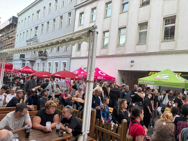 Das Fest war gut besucht. | Foto: Michael Marbacher/MeinBezirk