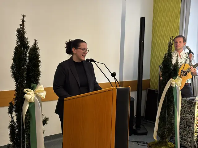Nina Hörlesberger bei ihrer Vorstellung als neue Primaria.