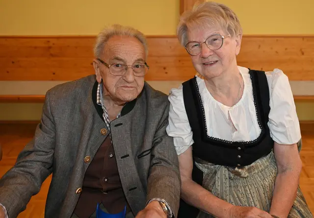 Hermine und Ernst Reifenauer sind 67,5 Jahre verheiratet | Foto: Josef Schopper