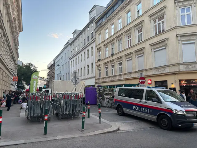 Die Polizei begleitete den Event. | Foto: Michael Marbacher/MeinBezirk