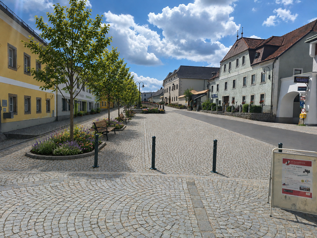 So wünscht sich Herbert Kraus eine Gestaltung der Hauptstraße in Arbesbach. | Foto: Herbert Kraus
