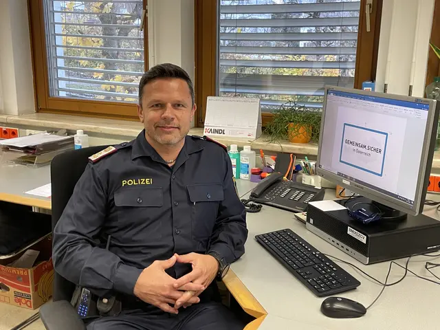 Gmundens Polizei-Postenkommandant Franz Pesendorfer. | Foto: MeinBezirk/K. Müller