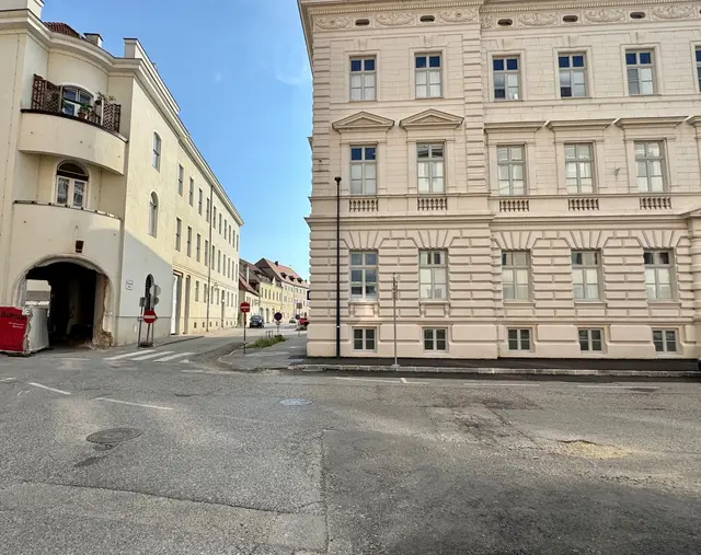 Betroffen ist der Abschnitt von der Spitalgasse Nr. 8 bis zum Kreuzungsplateau Hafnerplatz/Spitalgasse.  | Foto: Stadt Krems
