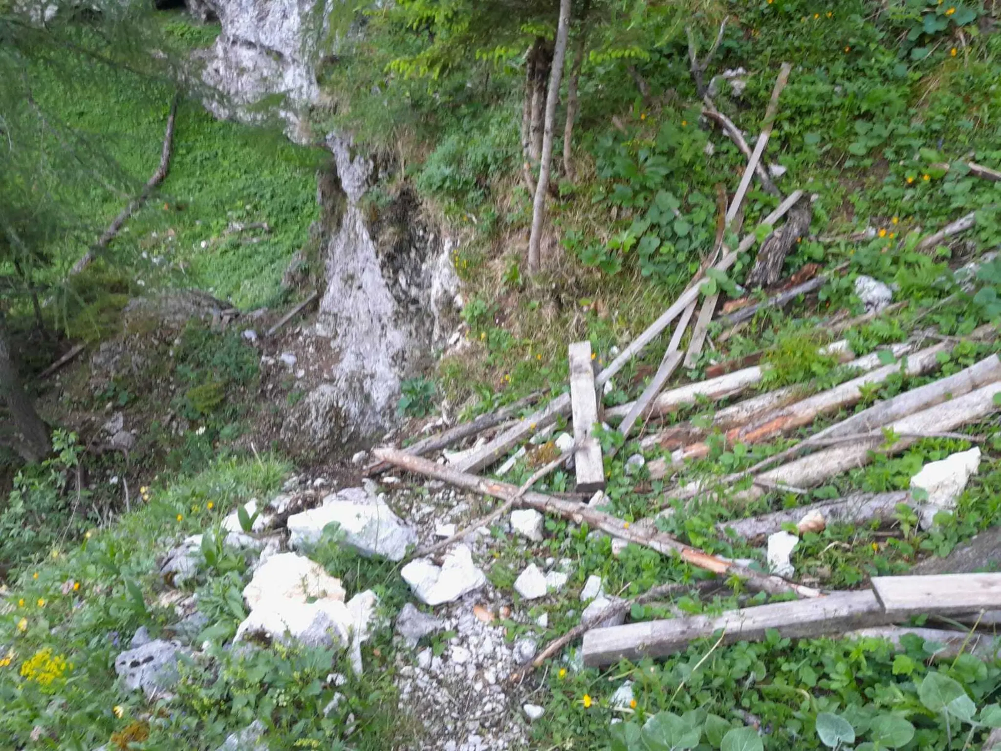 Tragöß-St. Katharein: The Reihensteig trail became a