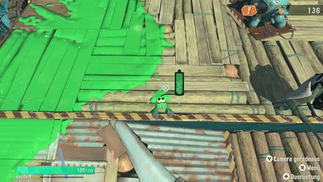 Die Splatoontypische Steuerung ist wie in den vergangenen Titeln. | Foto: Nintendo