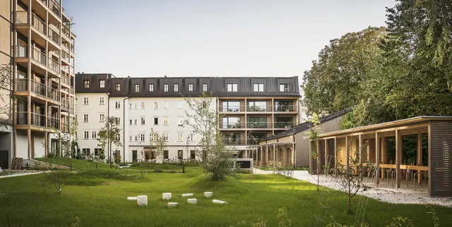 Hotel &amp; Wohnen Am Hirschengrün, Dietrich Untertrifaller, LP architektur  | Foto: Albrecht Schnabel