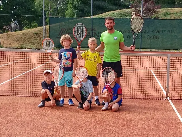 Auch Tennis begeisterte die Kids. | Foto: Stefanie Schicht