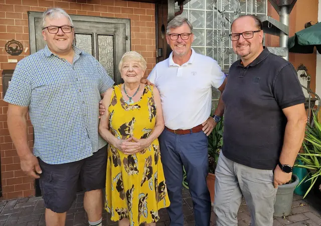 Frau Eva Loidhold feierte ihren 85. Geburtstag. | Foto: Gemeinde