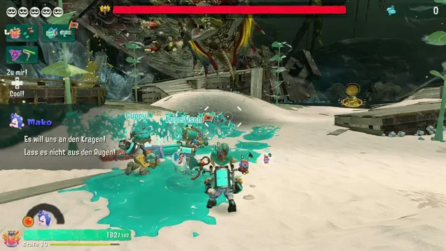 Multiplayer geballer gibt es nur noh Kooperativ. Hier wird das "Raid" in Raiders deutlich. | Foto: Nintendo