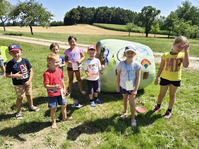 Die Kinder lernten die Landwirtschaft auf spielerische Art und Weise kennen. | Foto: Bäuerinnen Niederkappel