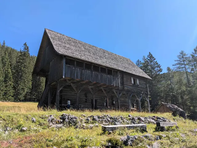 Historische Bärenriedlau Hütte | Foto: Österreichische Bundesforste