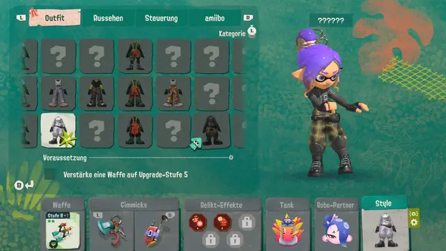 Outfits sind in einer kleineren Version zurück. | Foto: Nintendo