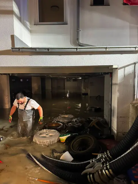 Nach den heftigen Gewittern im Ötztal mussten zahlreiche Menschen in Sicherheit gebracht werden. Besonders betroffen waren Sölden und Vent. | Foto: zoom.tirol