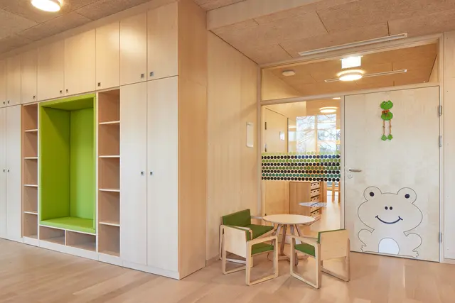 Sanierung und Erweiterung Kindergarten Franz-Martin-Straße, PLOV ARCHITEKTEN  | Foto: EMILBLAU Martin Geyer