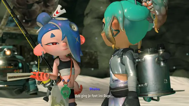 Mako vom Surimi Syndicate tut gern auf kalt, unterstützt euch aber eifrig im Kampf. | Foto: Nintendo