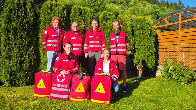 Die First Responder der Gemeinde Ramsau. | Foto: ÖRK LV NÖ, Bezirksstelle Hainfeld