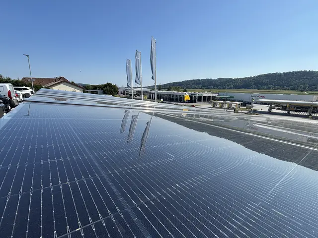 Dank der PV Anlage ist ein energieautarkes Arbeiten möglich.  | Foto: Helmut Riedl/MeinBezirk